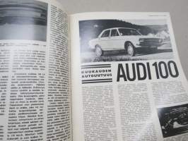 Audi 100 Koeajoselostuksia nr 1 Tuulilasi ym. 1969 -myyntiesite