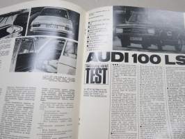Audi 100 Koeajoselostuksia nr 1 Tuulilasi ym. 1969 -myyntiesite