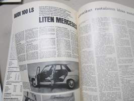 Audi 100 Koeajoselostuksia nr 1 Tuulilasi ym. 1969 -myyntiesite