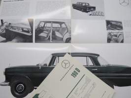 Mercedes-Benz 190 D 1962 -myyntiesite, suomenkielinen