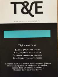 Laki ja järjestys-teema.Tiede &amp;Edistys 1/2015