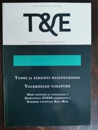 Tunne ja kärsimys masennuksessa. Tiede &amp; Edistys 1/2019