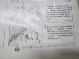 Pöytäteatteri - Mannerheimin Lastensuojeluliiton julkaisema pöytäteatteriaineisto, suomen- ja ruotsinkielinen