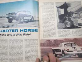 Car Life 1965 March, Quarter Horse - A 427 Mustang for Dragstrip, Rambler Marlin Faxstback, Chevrolet´s New 396 Big Engine -amerikkalainen autolehti