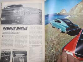 Car Life 1965 March, Quarter Horse - A 427 Mustang for Dragstrip, Rambler Marlin Faxstback, Chevrolet´s New 396 Big Engine -amerikkalainen autolehti