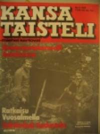 Kansa taisteli 1984 nr 8  Ratkaisu Vuosalmella.JR 29 Hyrsylässä.Aake Pesonen: Ilmatorjuntakaruselli Aunuksen kannaksella (kuvia ja piirroskarttoja)