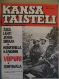 Kansa taisteli 1982 nr 8, Allan Heimonen: menin ensimmäisenä Viipuriin, Pentti Tolonen: Valtasimme Sortavalaa, Tauno Jokimäki: Perojoki oli kova paikka, Kaarlo