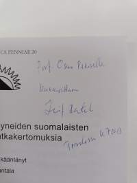Kuolan niemimaalla käyneiden suomalaisten tiedemiesten matkakertomuksia (signeerattu, tekijän omiste)