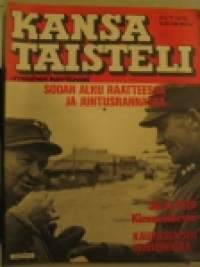 Kansa taisteli - miehet kertovat 1979 nr 11, tarinaa hävittäjä-ässistä toisessa maailmansodassa jatkoa ed. no:sta, sodan alku Raatteessa, Kirvesmäessä,