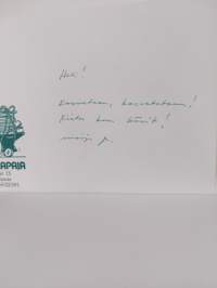 Kasvamista (signeerattu, tekijän omiste)