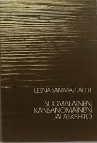 Suomalainen kansanomainen jalaskehto - Kansantieteellinen Arkisto 31. (Esinekulttuuri, kansanperinne)