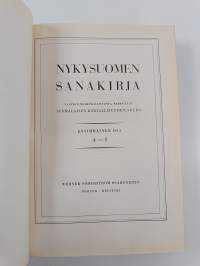 Nykysuomen sanakirja 1 : A-I