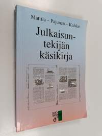 Julkaisuntekijän käsikirja