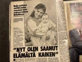 Seura 1986 nr 49, Matti Nykäsen häät, Marjo Matikainen
