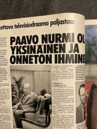 Seura 1986 nr 51-52 Karita Mattila, Ritari Ässä / David Hasselhoff, Jari Kurrin joulutunnelmat, Paavo Nurmi - televisionäytelmä