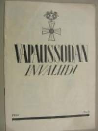 Vapaussodan Invaliidi 1954 nr 3