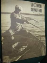 Suomen Kuvalehti 1945 nr 26 30.6.1945 ilm 30.6.1945 kesän 1945 ajankuvaa. Kuva Mannerheim ja tyttölyseon ylioppilaat. Harjavallan kuparitehdas.