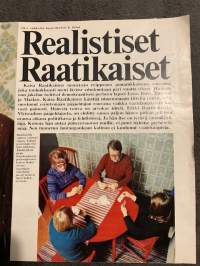 UM Uusi Maailma 1972 nr 9 ilmestynyt 27.4.1972, Erkki Rastikaisen avioliitto, Raquel Welch, Paavo Nurmi, kevään muoti