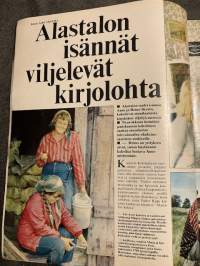 UM Uusi Maailma 1972 nr 21 ilmestynyt 12.10.1972, Alastalon isännät viljelevät kirjolohta, Kaivopuiston harmaa lady, Romy Schneider on taas Sissi