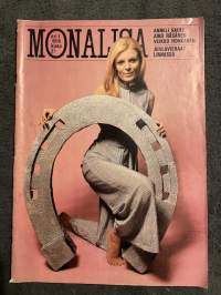 Monalisa 1970 nr 1, Anneli Sauli, Juhlavieraat Linnassa, Maini Ojansuu, Kerttu Ahonen (Rautavaara)