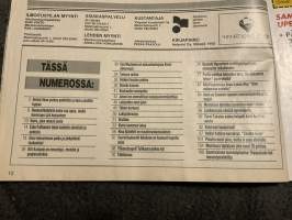 Nykyposti 1990 nr 7, Nina Björkenfelt, Helinä Ilkka, Meedio Olli Kalajoki, nyt puhuu Mikkelissä vammautunut poliisi