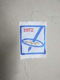 Hiihtomerkki 1972 -kangasmerkki / badge