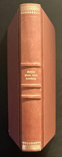 Suomalais-latinalainen sanakirja / Lexicon Fennico-Latinum (1883)
