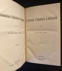 Suomalais-latinalainen sanakirja / Lexicon Fennico-Latinum (1883)