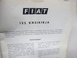 Fiat 125 -käyttöohjekirja