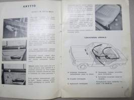 Fiat 125 -käyttöohjekirja