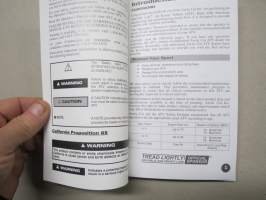 Arctic Cat ATV 2004 Operator´s Manual -mönkijä, käyttöohjekirja englanniksi