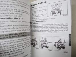 Arctic Cat ATV 2004 Operator´s Manual -mönkijä, käyttöohjekirja englanniksi