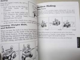 Arctic Cat ATV DVX 400 2004 Operator´s Manual -mönkijä, käyttöohjekirja englanniksi