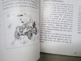 500ATV, 500ATV-2, 20?? Operator´s Manual -mönkijä, käyttöohjekirja englanniksi
