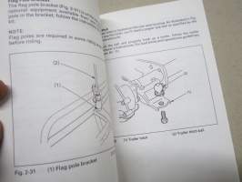 Honda Fourtrax, TRX450FE, Foreman FE 4X4 2001 Owner´s Manual -mönkijä, käyttöohjekirja englanniksi