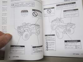Honda Fourtrax, TRX500FA, Foreman Rubicon 4X4 2002 Owner´s Manual -mönkijä, käyttöohjekirja englanniksi