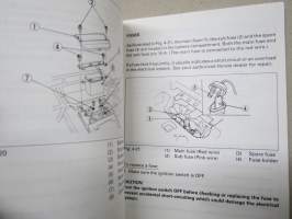 Honda TRX300FW 4X4 1994 Owner´s Manual -mönkijä, käyttöohjekirja englanniksi