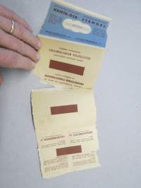 Suomen Sotainvaliidiarpa 1944 - Finlands Krigsinvalidlott, arvonta 29.4.1944, nr 037781 -lottery ticket