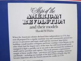Ships of the American Revolution and their models