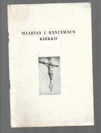 Maarian  Räntämäen kirkko / I M Tallgren 1938