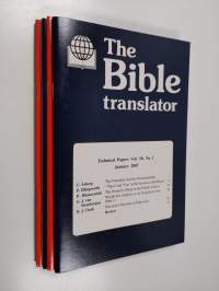 The bible translator - Technical papers vol. 58, No. 1-4