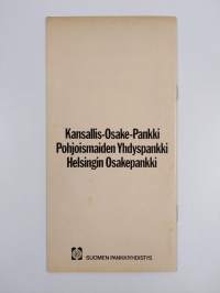Mustaa valkoisella liikepankeista