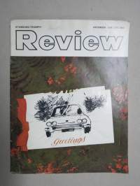 Standard-Triumph Review December 1966 -autonvalmistajan asiakaslehti