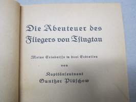 Die Abenteuer des Fliegers von Tsingtau - Kapitanleutnant Plüschow -Anola Gård eli Anolan kartanon (Frenckell) kirjastoon kuulunut kappale