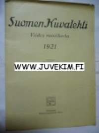 Suomen Kuvalehti 1921 Sisällysluettelo, viides vuosikerta