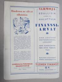 Urheilijan Joulu 1942 - Urheilukuvasto nr 4, Voimistelun tulevaisuus, Suurhiihtäjä Kalle Jussila, Vierumäen Urheiluopiston löytäminen, Taisto Mäki, A.E. Järvinen...