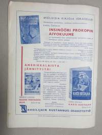 Urheilukuvasto nr 2 (1946), Kansikuva Tuire Orri, Jääprinsessa Leena Pietilä, Salpausselkä, Jyryn painijoita, SOU - Suomen Oppikoulujen Urheiluliitto, Albrecht Dürer