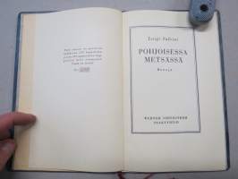 Pohjoisessa metsässä, numeroitu 244 / 300, nahkakansissa