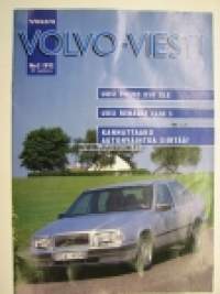 Volvo-Viesti 1992 nr 3 -asiakaslehti
