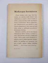 Matkaopas huomiseen - neljä runoilijaa : Kari Aronpuro, Arvo Kaskamo, Pertti Lumirae, Jaani Viherluoto